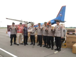 Kapolri Salurkan Bantuan Kemanusiaan Untuk Korban Bencana di Lhokseumawe