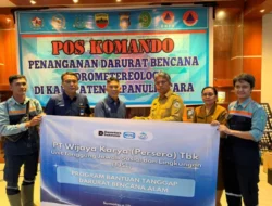 WIKA Salurkan Bantuan Darurat dan Kerahkan Alat Berat untuk Pemulihan Bencana Banjir dan Longsor di Sumatera