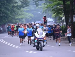 Ratusan Pelari Ikuti Fun Run 5K “Road to Air Force Run” Lanud Sultan Hasanuddin