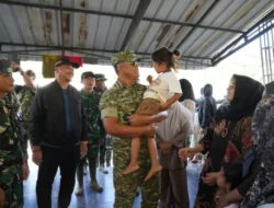 Wapang TNI Tinjau Langsung Daerah Terdampak Banjir Aceh, Tegaskan Komitmen Penanganan Cepat
