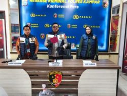 Kurang Dari 12 Jam, Polres Kampar Berhasil Tangkap Pelaku Pembunuhan di Desa Pasir Sialang