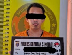 Sita 1,39 Gram Barang Bukti, Tim Elang Kuantan Satresnarkoba Polres Kuansing Amankan Kurir Sabu di Kuantan Sako