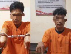 2 Pelaku Narkoba Ditangkap Satresnarkoba Polres Kampar di 2 TKP Berbeda