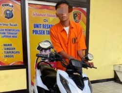 Ditangkap Warga, Polsek Tapung Amankan Pelaku Curanmor di Tanjung Sawit