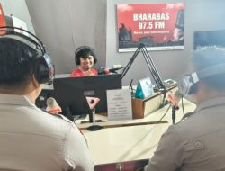 Sambut Libur Nataru, Polda Riau Sosialisasikan Kesiapan Pengamanan Lewat Podcast Radio Bharabas