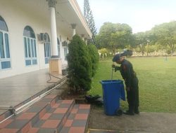 Brimob Polda Riau Sterilisasi Gereja HKBP Rumbai, Pastikan Ibadah Natal Aman di Ops Lilin 2025