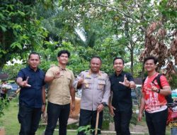 Polda Riau Wariskan Pohon di Agam Jelang Berakhirnya Misi Kemanusiaan