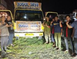 Kapolsek Kandis Lepas Pengiriman Bantuan Kemanusiaan untuk Korban Bencana Alam Sumatera