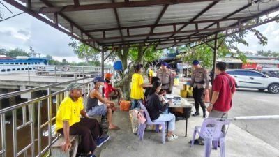 Jelang Nataru, Polairud Polda Riau Intensifkan Patroli Sungai Siak