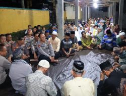 Akhiri Misi Kemanusiaan, Polda Riau Gelar Doa Bersama Warga Agam