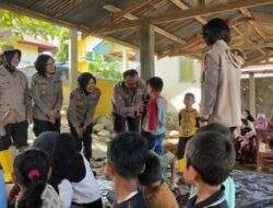 Keceriaan Anak-anak Agam Korban Galodo di Tenda Pengungsian