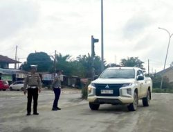 Hari Ke – 9 Operasi Lilin 2025, Polres Siak Intensifkan Pengaturan Lalin di Exit Tol Minas