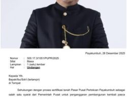 Soal Tanah Pasar Payakumbuh, Anton Permana Dt Hitam: Sudah Diingatkan, Biar Hukum yang Bicara