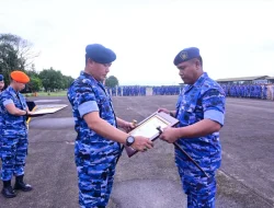 Awali Pelaksanaan Tugas Di Tahun 2026, Danlanud Sultan Hasanuddin Pimpin Apel Luar Biasa