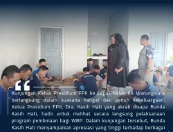 Berkunjung ke Lapas Warungkiara Sukabumi, Ini Penilaian Kasihhati Terhadap Program Pembinaan disana