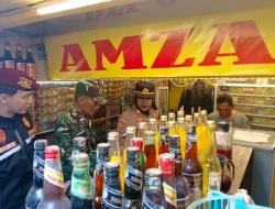 Polsek Megamendung Gelar Patroli KRYD Gabungan 3 Pilar, Amankan 73 Botol Miras