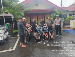 Polsek Jatiuwung Bongkar Jaringan Curanmor Berulang, Tiga Pelaku Diamankan