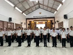 Rutan Surakarta Ikuti Apel Bersama Awal Tahun 2026, Perkuat Komitmen Integritas dan Netralitas ASN