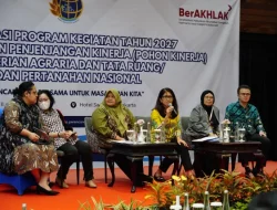 Sinkronisasi Program Kegiatan Tahun 2027, Sekjen ATR/BPN Tekankan Konsistensi Pusat dan Daerah