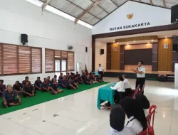 Kenali Hak dan Program Pembinaan Sejak Awal, Rutan Surakarta Gelar Penyuluhan Bagi WBP Mapenaling