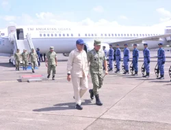 Wamenhan RI Tinjau Kesiapan Pembangunan Infrastruktur Strategis TNI AU di Lanud Sultan Hasanuddin