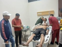 Diamuk Massa, Polsek Kampar Kiri Hilir Amankan Pelaku Curanmor di Desa Sei Simpang 2
