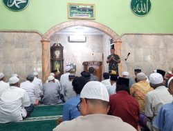 Pererat Ukhuwah, Dandim 0509/Kabupaten Bekasi Shalat Jumat Berjamaah di Masjid An Nur