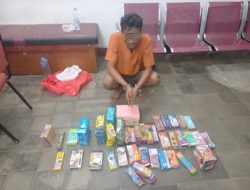 Terekam CCTV, Polsek Kampar Berhasil Membekuk Pelaku Curat di Air Tiris