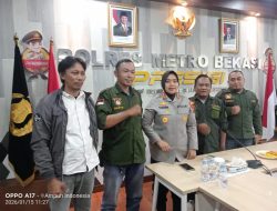 DPD AKPERSI Jawabarat bersama jajaran DPC Karawang dan Bekasi Desak Kapolres Metro Bekasi Bertindak Tegas Ungkap Kasus Penipuan Miliaran Rupiah