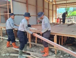 Polri Bangun 100 Unit Huntara Untuk Warga Terdampak Bencana di Kapalo Koto, Padang