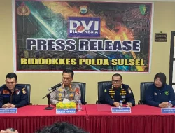 Tim DVI Polri Lakukan Tahap Awal Identifikasi 10 Korban Kecelakaan Pesawat ATR 42-500