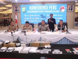 Polres Tangsel Ungkap Peredaran Sabu, Ekstasi, dan Narkotika Sintetis, 5 Tersangka Diamankan