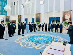 Panglima TNI Hadiri Pelantikan Pengurus Dewan Energi Nasional di Istana Negara