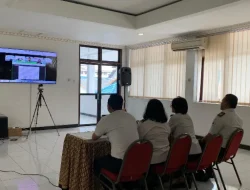 Sinkronkan Data Keuangan, Rutan Surakarta Ikuti Zoom Rekonsiliasi