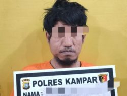 Satreskrim Polres Kampar Tangkap Residivis Curat di Salo Timur