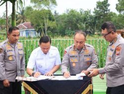 Kapolda Riau Resmikan Program Tabung Harmoni Hijau