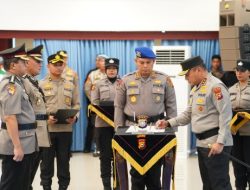 Dilantik Irjen Herry Heryawan, Ini Daftar Pejabat Baru Polda Riau