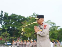 Apel Terakhir Wakapolda Riau, Brigjen Jossy Sampaikan Pesan Perpisahan
