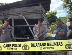 Kapolda Riau Cek Lokasi Penemuan Bangkai Anak Gajah di Tesso Nilo