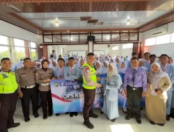Satlantas Polres Metro Tangerang Kota Edukasi Pelajar SMK Lewat Ops Keselamatan Jaya 2026