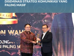 Kementerian ATR/BPN Terima Penghargaan Dari INDOPOSCO atas Diseminasi Strategi Komunikasi yang Paling Masif