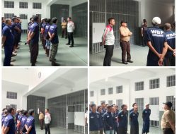 Kepala Lapas Kelas IIA Kumbang Melaksanakan Pengarahan Warga Binaan