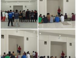 Pelaksanaan Sholat Jumat Perdana di Lapas Kelas IIA Kumbang