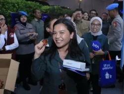 956 Pengunjung Padati Booth Polri, Raih Juara Terbaik 3 Pada Pameran Kampung Hukum MA 2026