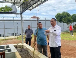 Pembimbing Kemasyarakatan Ahli Utama Lakukan Monitoring Kegiatan Kemandirian dan Ketahanan Pangan di Lapas Warungkiara