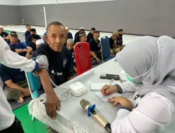 Merawat Di Usia Senja: Lapas Kelas I Makassar Wujudkan Pembinaan Humanis Melalui Posyandu Lansia