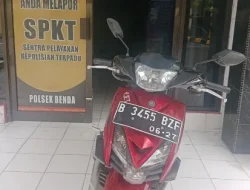 Polisi Gagalkan Aksi Curanmor di Benda, Dua Remaja Diamankan