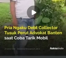Debt Collector Penusuk Advokat di Tangsel Diamankan Polda Metro Jaya