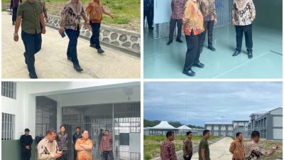 Kakanwil Ditjenpas Jawa Tengah Tinjau Kesiapan Lapas Kumbang Terima WBP Tambahan