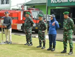 Sinergi Dengan Damkar, Kodim 0508/Depok Pastikan Kesiapan Personel dan Alutsista